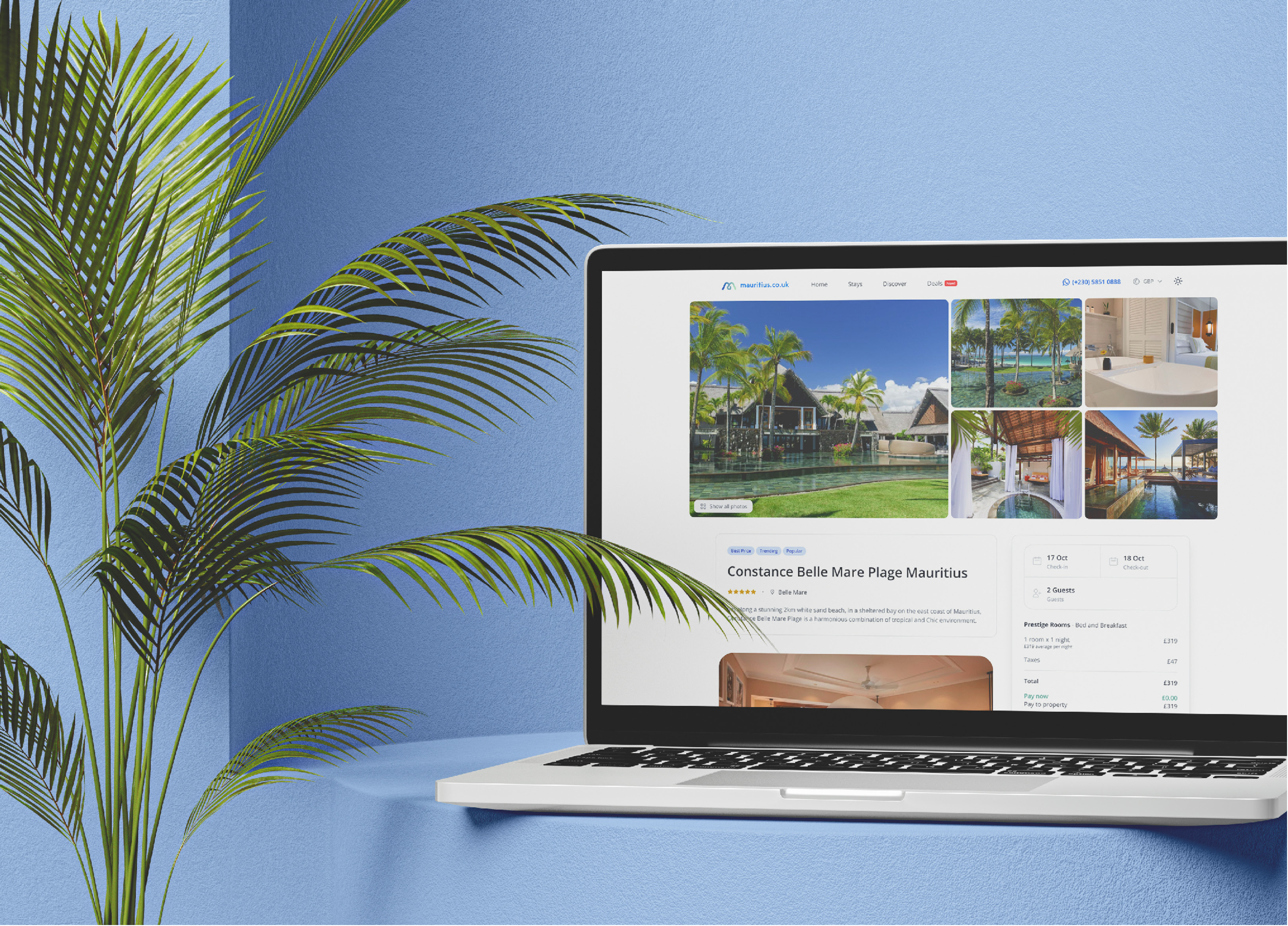 Lighthouse booking platform interface